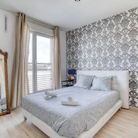 شقة 24h/24 Appt Entre Paris Et - Parking Balcon